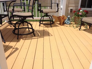 Extra Mile Powerwash Martinsburg WV trex manufactured deck cleaning