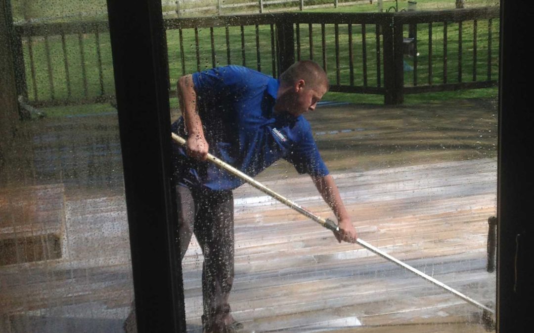 Deck powering washing and all types of pressure washing by Extra Mile Powerwashing in Martinsburg, WV