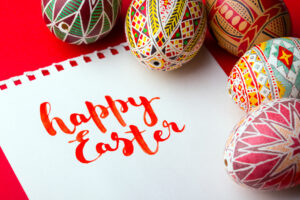 Easter is Sunday. April is National Hope Month.