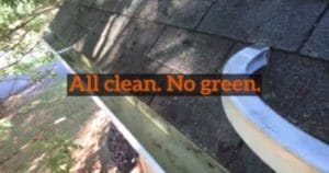 Dirty gutters made clean by Extra Mile Powerwashing in Martinsburg, WV, your pressure washing experts