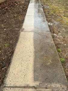 Commercial pressure washing